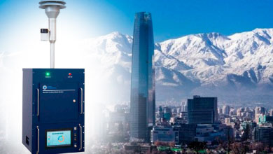 AyT trae a Chile el primer monitor continuo de metales en aire de Latinoamérica